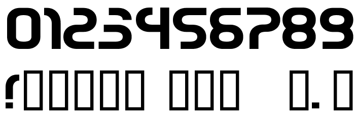 jarah! j202 Font OTHER CHARS