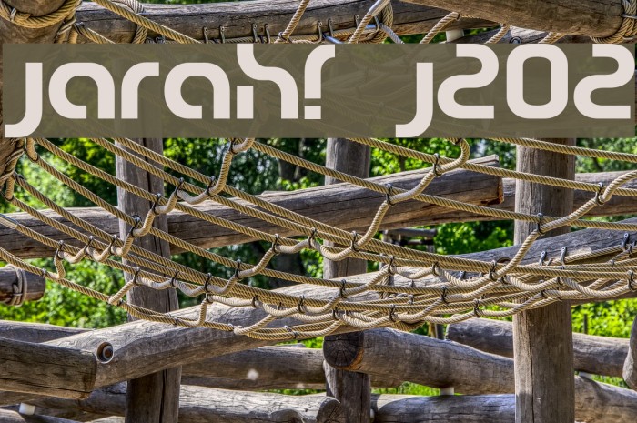 jarah! j202 Font examples