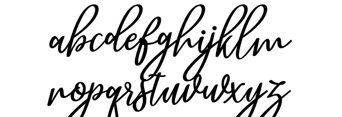 javelyn Font LOWERCASE