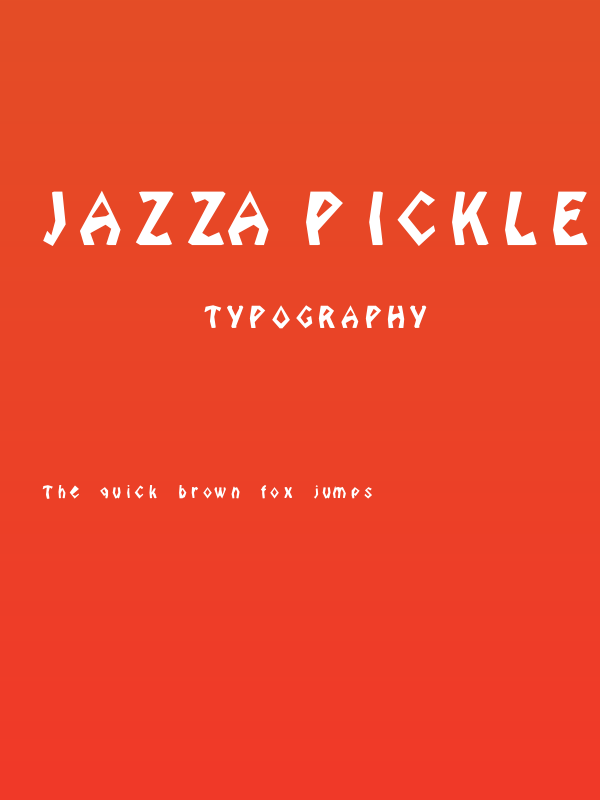 jazz-pickle Poster