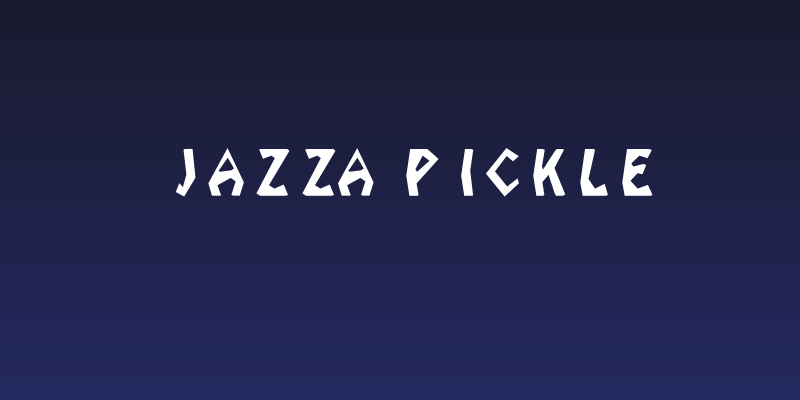 jazz-pickle Social Header