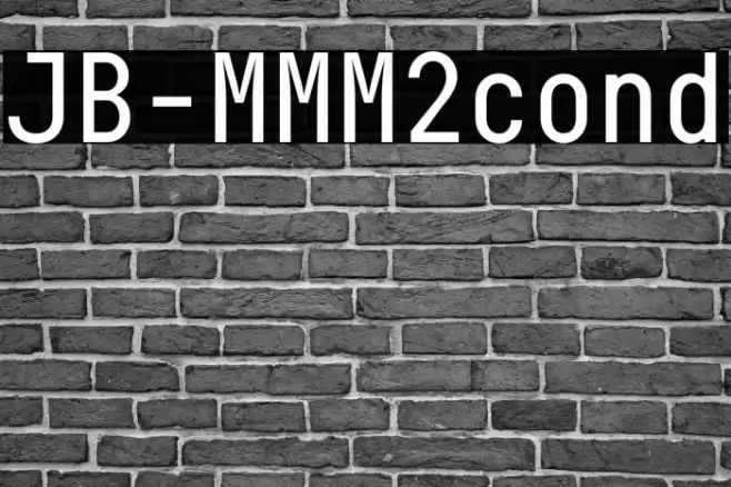 JB-MMM2cond Fonte examples