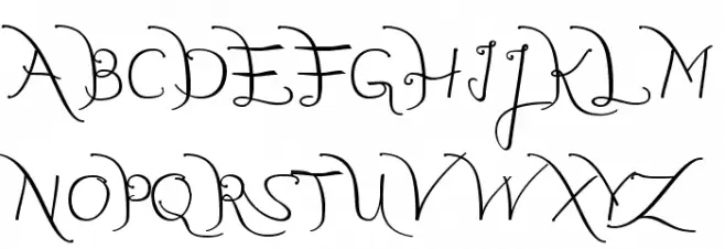 JBCalli-Bold フォント 大文字
