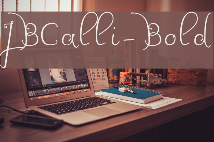JBCalli-Bold Font examples
