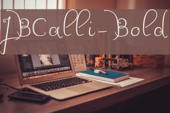 JBCalli-Bold Example 3