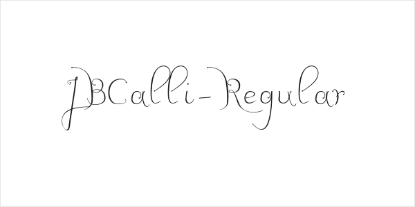 JBCalli-Regular Logo