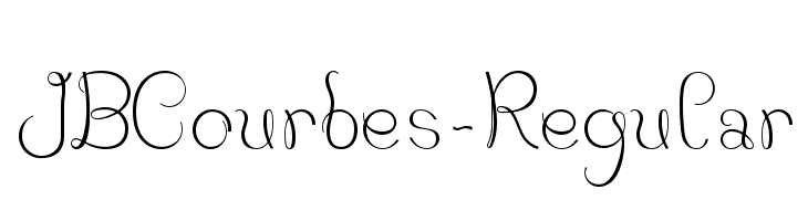 JBCourbes-Regular  font caratteri gratis