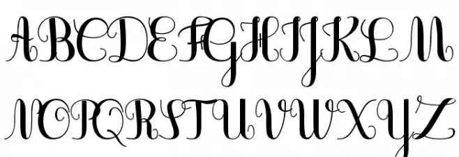 JBCursive-V3 Bold Polices MAJUSCULES