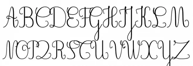 JBCursive Fonte MAIÚSCULAS