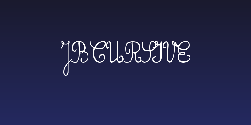 JBCursive Social Header
