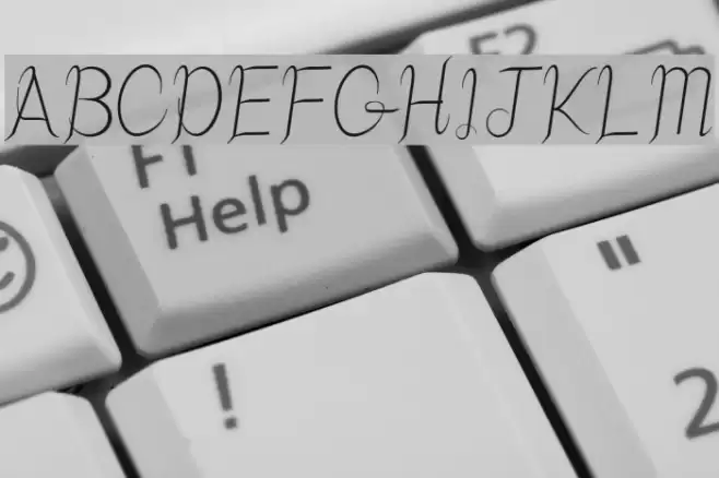 JBElegant Font examples