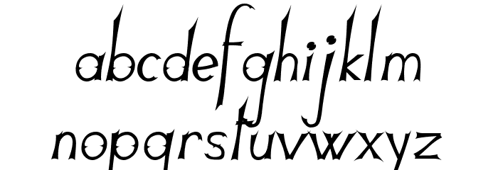 JBLames Font LOWERCASE