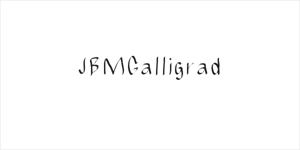 JBMCalligrad Logo