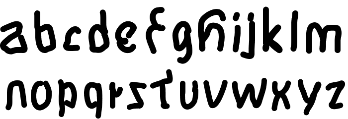 JBMFlimsy Font LOWERCASE
