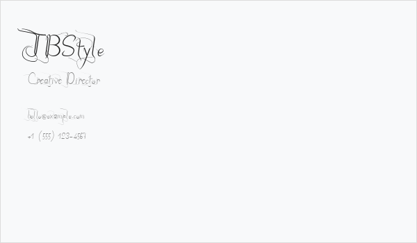 JBStyle Business Card