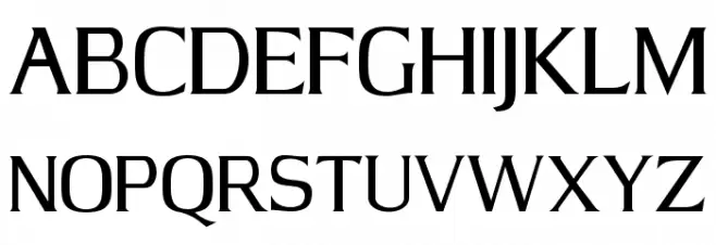 JBarrett Normal Шрифта ВЕРХНИЙ