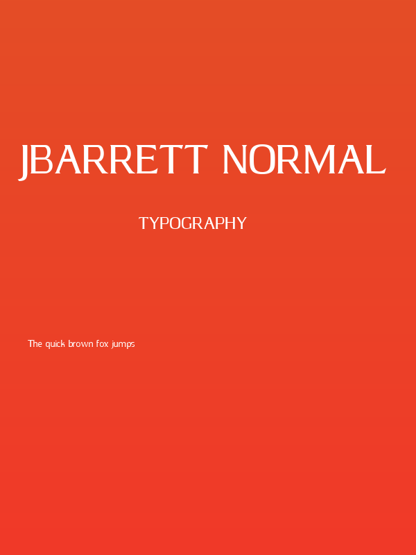 JBarrett Normal Poster