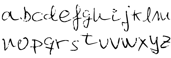 jcgr61 Font LOWERCASE
