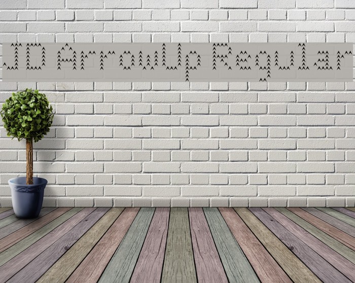 JD ArrowUp Regular Font examples