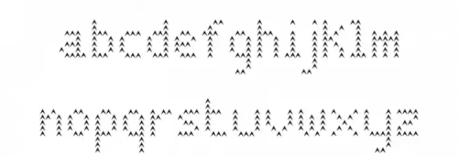 JD ArrowUp Regular Polices MINUSCULES