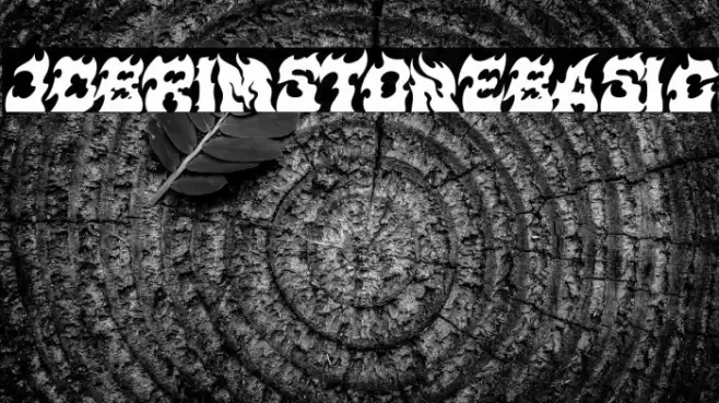 JD-BRIMSTONE-BASIC خط examples