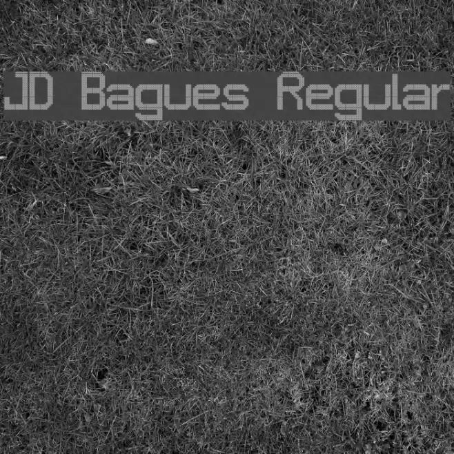 JD Bagues Regular Font examples
