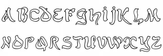 JD Belt 字体 小写
