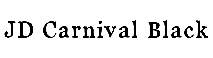 JD Carnival Black Font