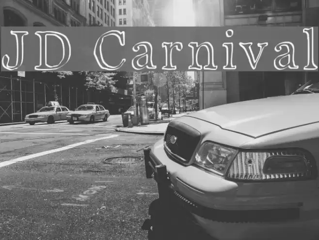 JD Carnival Font examples