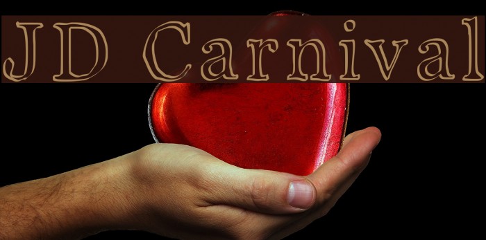 JD Carnival Font examples