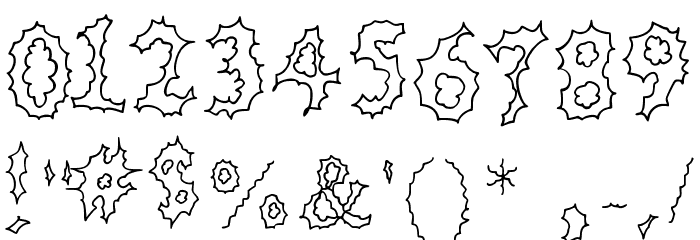 JD Cereus Regular Font OTHER CHARS