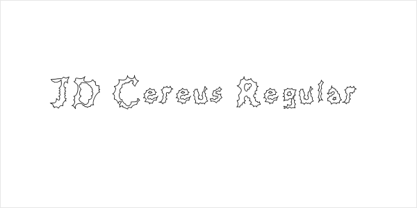 JD Cereus Regular Logo