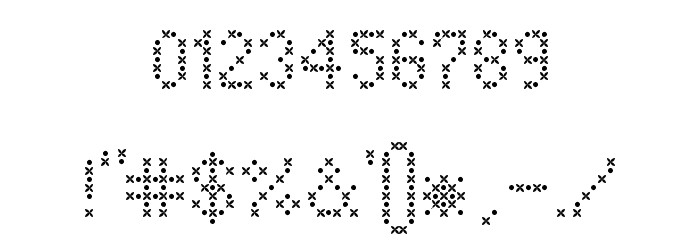 JD Cloverleaf Regular Font OTHER CHARS