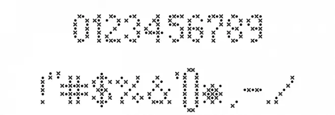 JD Cloverleaf Regular Font Alte caractere