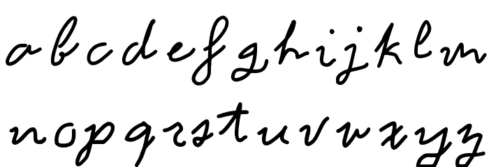 JD Din Font LOWERCASE