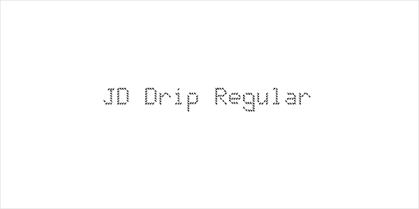 JD Drip Regular Logo