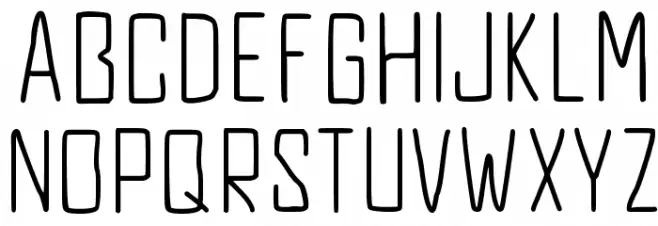 JD Equinox Schriftart Groß