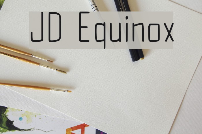 JD Equinox Example 3