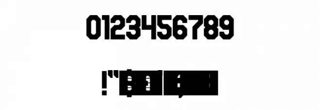 JD Erica Regular Font OTHER CHARS