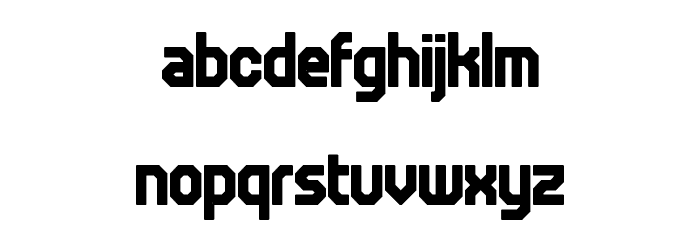 JD Erica Regular Font LOWERCASE