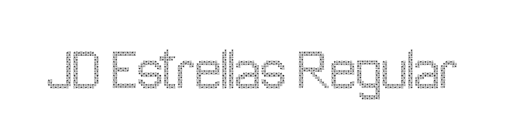 JD Estrellas Regular Font