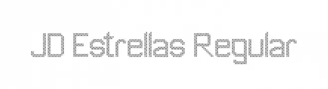 JD Estrellas Regular  नि: शुल्क फ़ॉन्ट्स डाउनलोड