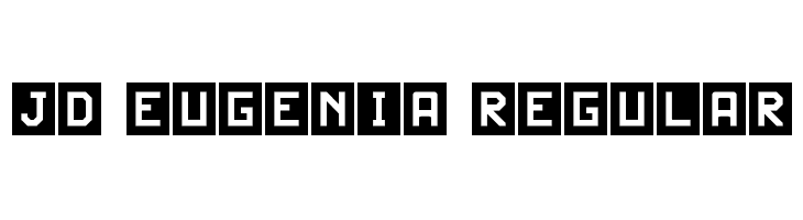 JD Eugenia Regular Font