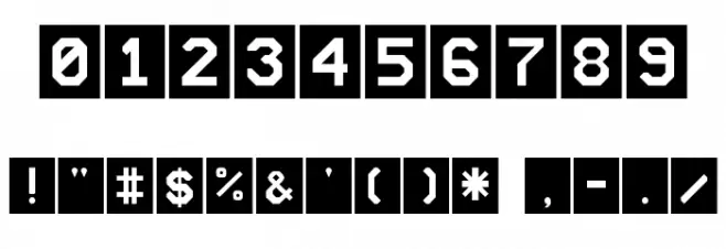 JD Eugenia Regular Font OTHER CHARS