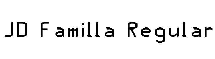 JD Familla Regular  नि: शुल्क फ़ॉन्ट्स डाउनलोड