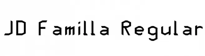 JD Familla Regular  Frei Schriftart Herunterladen
