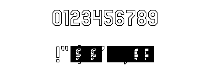 JD Garden Regular Font OTHER CHARS