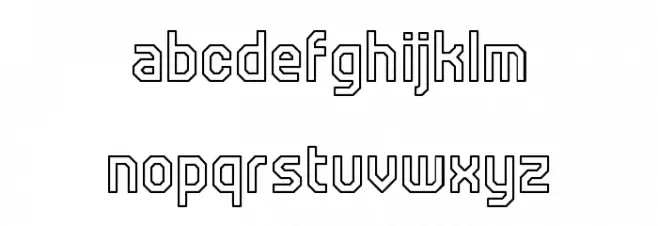 JD Garden Regular फ़ॉन्ट लोअरकेस