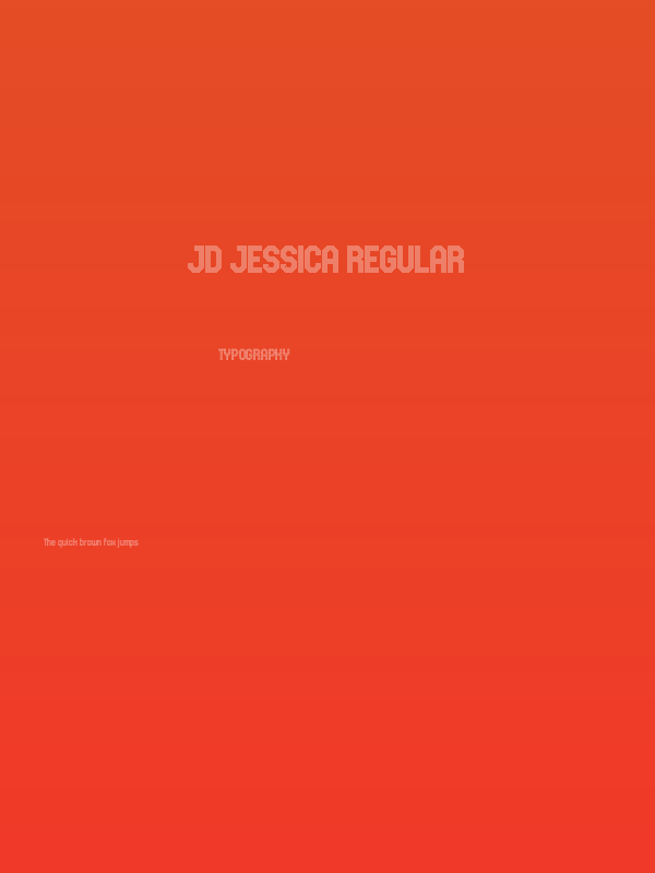 JD Jessica Regular Poster