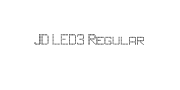 JD LED3 Regular Logo